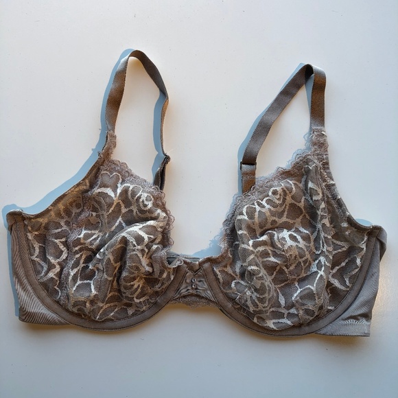 Lilly of France Lace Underwire Bra 36C - Picture 1 of 4